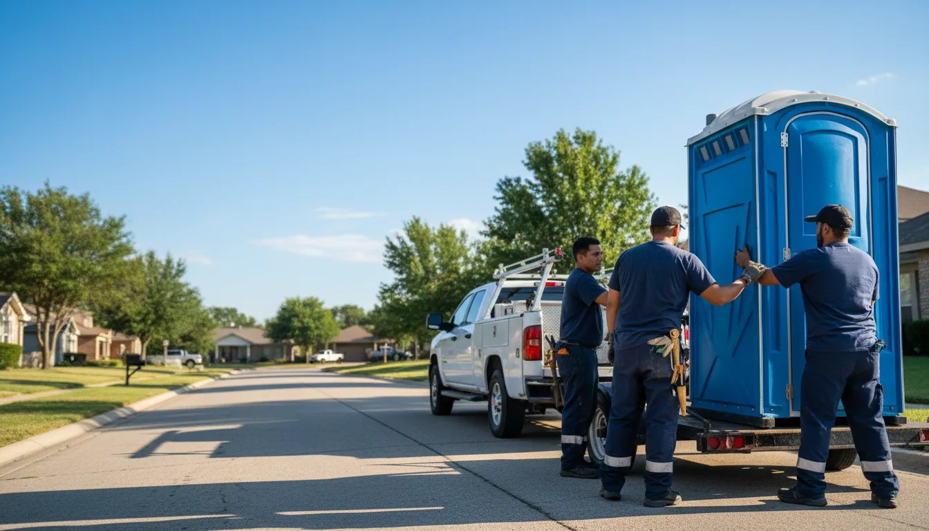 Portable Toilet Rental in Fenton, MI near me